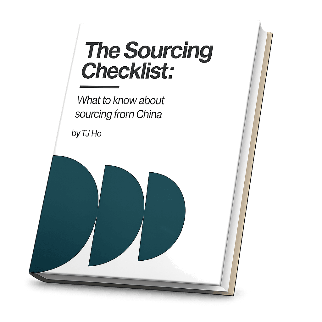 The Sourcing Checklist by TJ Ho