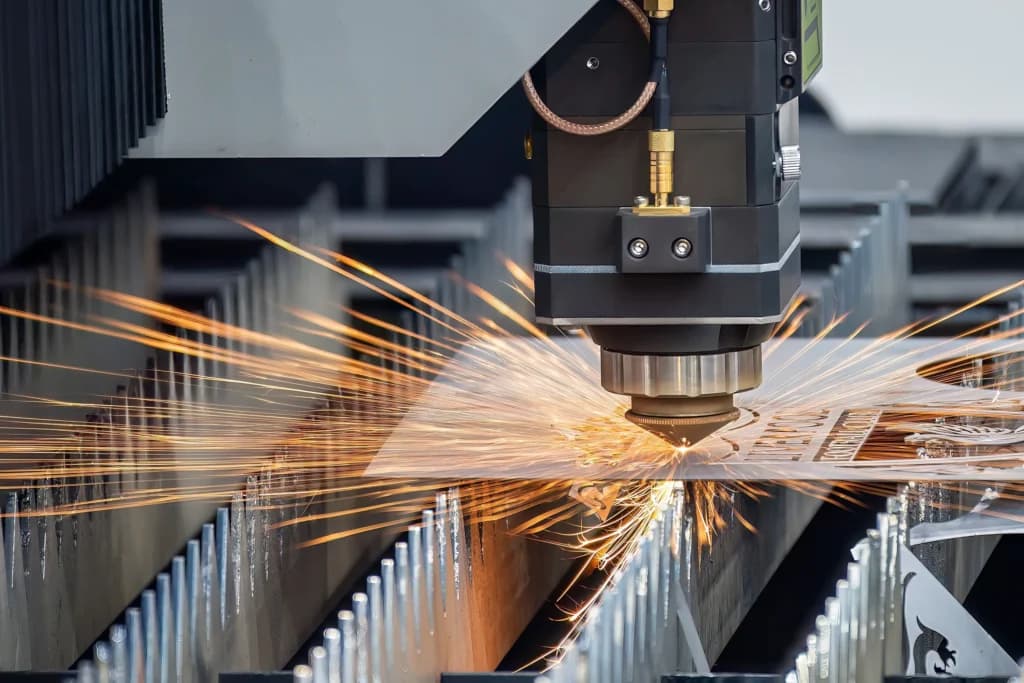 Laser-Cut Aluminum Parts